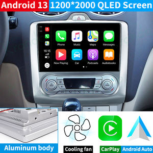 Krando Autoradio Android 9" 2K per <span class=keywords><strong>Ford</strong></span> <span class=keywords><strong>Focus</strong></span> <span class=keywords><strong>2004</strong></span> - 2011, Navigatore Auto con Carplay Wireless, Scheda SIM 4G, 64G/128G - Product Image 6