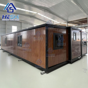 Granny phẳng 20ft 40ft sang trọng 40 ft di động mở rộng <span class=keywords><strong>container</strong></span> prefab nhà 2 3 4 5 phòng ngủ di động đúc sẵn gấp biệt thự - Product Image 3