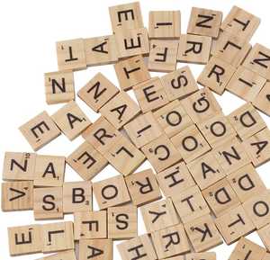 Bricolage Alphabet <span class=keywords><strong>Lettre</strong></span> <span class=keywords><strong>Bois</strong></span> Carreaux Artisanat Lettres <span class=keywords><strong>en</strong></span> <span class=keywords><strong>Bois</strong></span> Cubes Décoration Scrabbles Lettres Jouets Éducatifs - Product Image 3