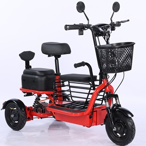 Un petit vélo électrique pliable à <span class=keywords><strong>trois</strong></span> <span class=keywords><strong>roues</strong></span> pour le transport des enfants, adapté aux femmes âgées à la maison - Product Image 1