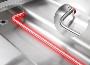 Réchaud alimentaire vertical commercial en acier inoxydable 201/304 avec contrôle de température et affichage pour restaurants - Product Image 4
