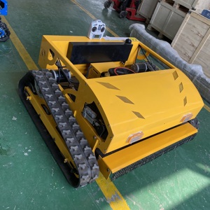 Tondeuse autoportée jaune, largeur de coupe 1000 mm, robot tondeuse autoportée avec fonction mulching, hauteur réglable, moteur 16 CV - Product Image 5