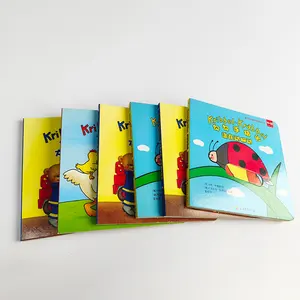 factory price customization hardcover print children drawing picture learning color card book