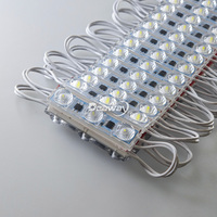 Module LED 110v/220v Blanc 3 SMD3030 LED Haute Luminosité 2W IP68 Étanche Modules LED Lumière Blanche pour Boîte à Lumière/Lettres Lumineuses