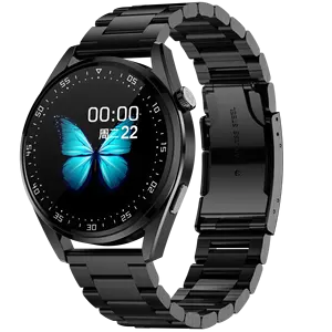 심박수 스포츠 피트니스 GPS 트래커 스마트 시계 2021 남자 Smartwatch Huaiwei Watch3 pro