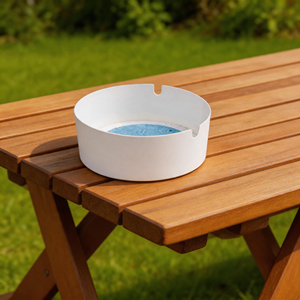 Cendrier jetable en papier biodégradable et écologique OEM en gros avec base en gel pour voiture, voyage, extérieur et patio - Product Image 2