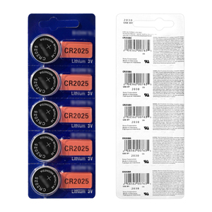 <span class=keywords><strong>Pila</strong></span> de moneda de litio <span class=keywords><strong>CR2025</strong></span> no recargable CR1620 CR1616 CR1632 para calculadora luz LED electrónica de consumo Digital juguetes Relojes - Product Image 6
