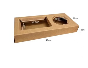 Boîte alimentaire jetable personnalisable en papier kraft, finition mate, pour emballage de shawarma, frites et repas – Meilleures ventes - Product Image 1