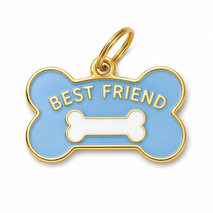 Targhette Personalizzate per Cani Incise al Laser, Targhette con Nome in Smalto Morbido o Duro per Animali Domestici, Portachiavi per Cani e Gatti OEM ODM - Product Image 3