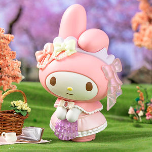 Miniso Sanrio PVC Figura de <span class=keywords><strong>My</strong></span> <span class=keywords><strong>Melody</strong></span> & <span class=keywords><strong>Kuromi</strong></span> Rose Festival Series para decoración con temática de animales Figura al por mayor - Product Image 2