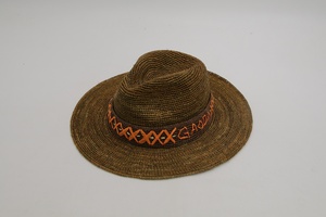 Bán Buôn Biểu Tượng Tùy Chỉnh Chất Lượng Cao Trọng Lượng Nhẹ Có Thể Gập Lại Ngoài Trời Mùa Hè Du Lịch Thời Trang Rơm Bền Mũ Cao Bồi - Product Image 4