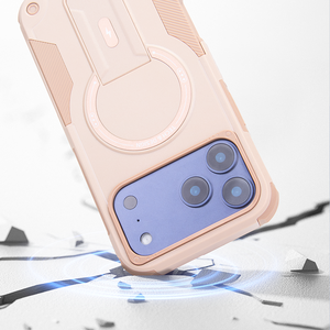Custodia per Telefono Antiurto a 360 Gradi con Supporto Invisibile <span class=keywords><strong>e</strong></span> Protezione Anticaduta per iPhone 17 16 Pro Max 15 Pro Nuovo <span class=keywords><strong>Design</strong></span> - Product Image 3