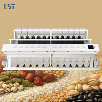 Machine de tri optique CCD RGB à 12 canaux pour grains de café, blé, arachides, équipement de tri pour usine de traitement du riz