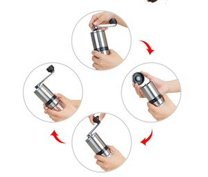 304 cơ thể thép không gỉ cà phê & Trà Công cụ cà phê Nhà Máy Xay - Product Image 5