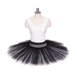 Tutú de Ballet para Competencia, Modelo Solodance, con Campanas Colgantes <span class=keywords><strong>Naranja</strong></span> Canaria, Estilo YAGP Raymonda Pancake - Product Image 1