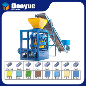 Machine à fabriquer des briques Donyue QT4-25, machine à fabriquer des blocs creux entièrement automatique à vendre - Product Image 6