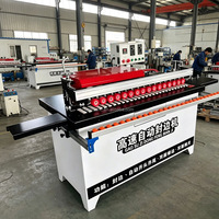 Machine de chantournage automatique portable et facile à utiliser pour le travail du bois, cantéreuse PVC MDF placage droit et courbe pour meubles et armoires