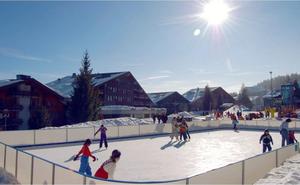 Không Thể Phá Vỡ Uhmwpe Tổng Hợp Ice <span class=keywords><strong>Roller</strong></span> Skating Sàn Sàn - Product Image 2