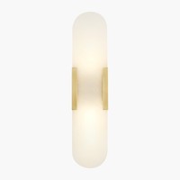 Lámpara de Pared de Alabastro Posmoderna de Cobre, para Sala de Estar, Fondo de TV, Dormitorio, Luz Creativa de Lujo para Escaleras y Porche