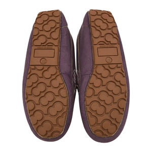 Zapatillas de mocasín para mujer, mocasines de piel sintética cálidos con forro de piel sintética, mocasines acogedores para interiores y exteriores, mocasines sin cordones, zapatos - Product Image 5