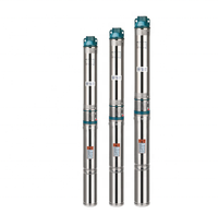Pompe submersible électrique multi-étages à haut rendement pour l'irrigation agricole et l'alimentation en eau des puits profonds