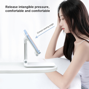 Universal Foldable <strong>Phone</strong> <strong>Stand</strong> Holder Adjustable Height Desktop Mobile Portable Plastic <strong>Desk</strong> <strong>Stand</strong> Support <strong>For</strong> All <strong>Phone</strong> - Product Image 4