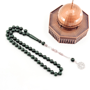 Estilos destacados Rosario saudita Misbaha Natural musulmán <span class=keywords><strong>Tasbih</strong></span> 10mm 45 cuentas Original Tasbeeh musulmán Misbaha Rosario - Product Image 5