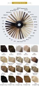 2026年新品 H6 高品质羽毛 100% 人发原生雷米隐形双拉单漂白人发接发波浪发 - Product Image 6