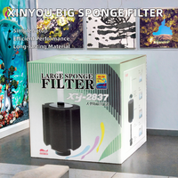 XY-2837/2838 Xinyou grand filtre éponge en plastique pour aquarium pour aquarium pour salon boîte emballée