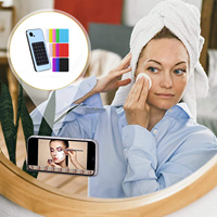 Mains libres 24 tasses ventouse téléphone étui montage Sillicon adhésif téléphone accessoire pour Iphone Android miroir douche support de téléphone
