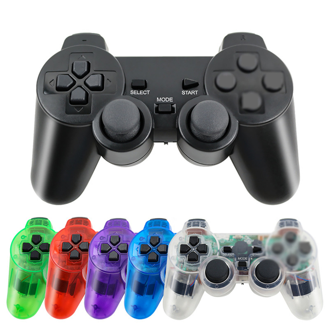 2.4G Wireless Clear Controller for PS2 Joystick for PS2 Game Handle