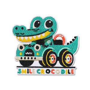 Hot Selling Cute Character Design Embroidered Patch Square Shape Patches for Clothing Custom Accessories - Product Image 4