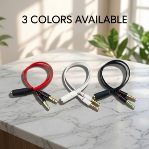 <span class=keywords><strong>Adaptador</strong></span> Divisor de Audio Cantell, Conector Hembra de <span class=keywords><strong>3.5</strong></span> mm a <span class=keywords><strong>Doble</strong></span> Conector <span class=keywords><strong>Jack</strong></span> de <span class=keywords><strong>3.5</strong></span> mm, <span class=keywords><strong>Adaptador</strong></span> para Auriculares y Micrófono, Cable Divisor de Audio - Product Image 5
