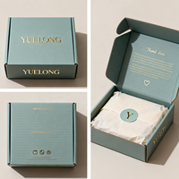 Boîte d'expédition pour vêtements en carton ondulé, personnalisée, attrayante, à prix compétitif, cadeau, artisanat, portable, biodégradable, écologique, compostable