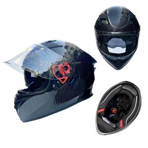 Casco da moto ribaltabile integrale resistente alle intemperie con rivestimento di isolamento termico 4 punti di sospensione Non scanalati - Product Image 6