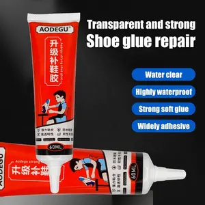 Factory Direct PVC Sneakers Leather Shoes Special Transparent Waterproof Upgrade Shoe Glue