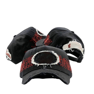 100% Neue Originalqualität Wildleder-Schirmmützen Gorras Del Barbas Hüte mit Individueller 3D-Stickerei Verstellbare Gorras Barbas Hüte Oro - Product Image 6