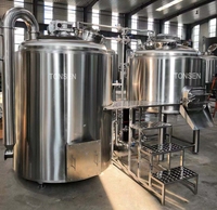 Équipement de brassage de bière haut de gamme 1000L 10BBL avec pompe PLC et cuve sous pression pour micro-brasserie