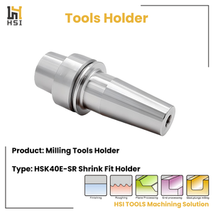 หัวจับเครื่องมือแบบหดตัว <span class=keywords><strong>HSK40E</strong></span> รุ่น SR03 ถึง SR16 สำหรับเครื่องมือคาร์ไบด์  แบบผนังหนา ใช้กับเครื่องจักรกลซีเอ็นซีความเร็วสูง - Product Image 2