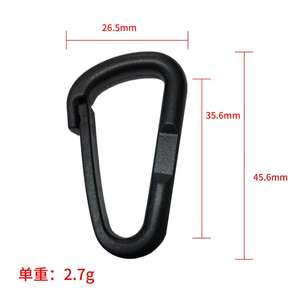 Presentes Promocionais, Mosquetão Clássico de Segurança em Plástico POM - Product Image 2