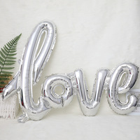 Vente en gros de ballons de mariage en film d'aluminium ballons à lettres ballons pour la fête des mères ballons en aluminium de 40 pouces