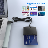 Lecteur de carte à puce Portable usb 2.0 EMV ISO7816 IC