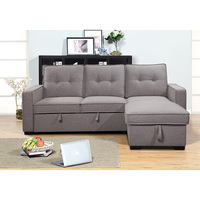 Canapé convertible modulable HOME en forme de L avec fonction de chargement pour salon et appartement – Vente en gros