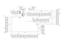 Système de balustrade moderne en aluminium et acier inoxydable pour terrasse, balcon, escalier, villa, extérieur, côté sol