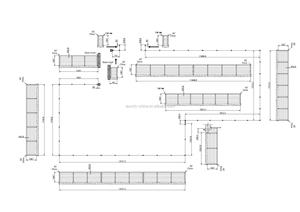 Système de <span class=keywords><strong>balustrade</strong></span> en aluminium moderne pour <span class=keywords><strong>terrasse</strong></span>, balcon, escalier et villa, revêtement de sol extérieur ou montage latéral - Product Image 6