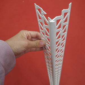Perles d'angle en métal perforé <span class=keywords><strong>vinyle</strong></span> perle d'angle en acier élargi pour plâtre de mur de Construction - Product Image 3