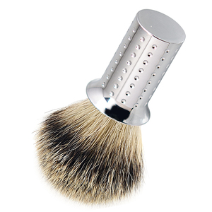 ZY Mejor Brocha de <span class=keywords><strong>Afeitar</strong></span> de Pelo de Ardilla con Mango de Aluminio, Herramienta de Aseo de <span class=keywords><strong>Barba</strong></span> para Afeitado en Húmedo, Suministros de Barbero de Lujo para Crema de <span class=keywords><strong>Afeitar</strong></span> - Product Image 3