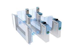 Clou de poignée de barrière de balançoire Servo, 1 pièce, haute sécurité AB, avec 18 paires de capteurs IR, pour porte d'entrée d'hôtel - Product Image 4