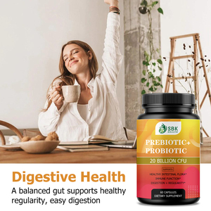 Private Label Prebiotic Probiotic Capsules with Strengthens Microbiome Lining Probiotics Support a Balanced Gut Microbiome - Product Image 6