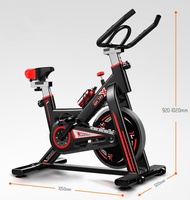 Moniteur LCD professionnel pour vélo de sport à domicile, vélo d'exercice, Cardio, entraînement, vélo de Spinning intelligent avec écran